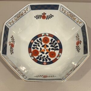 Elegant Floral Porcelain Bowl